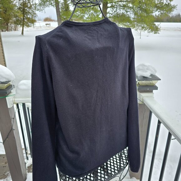 Ann Taylor Black Sweater, size Large, EUC - Picture 5 of 7